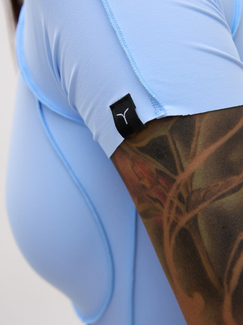 Jumpsuit FITRUN BodySuit Short Versa "Sky VE"