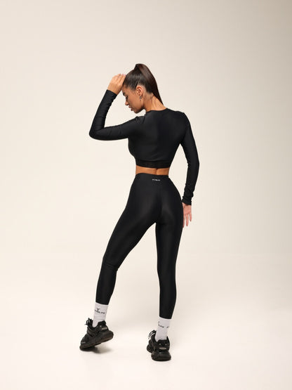 Leggings FITRUN Leggings V-Classic "Black"
