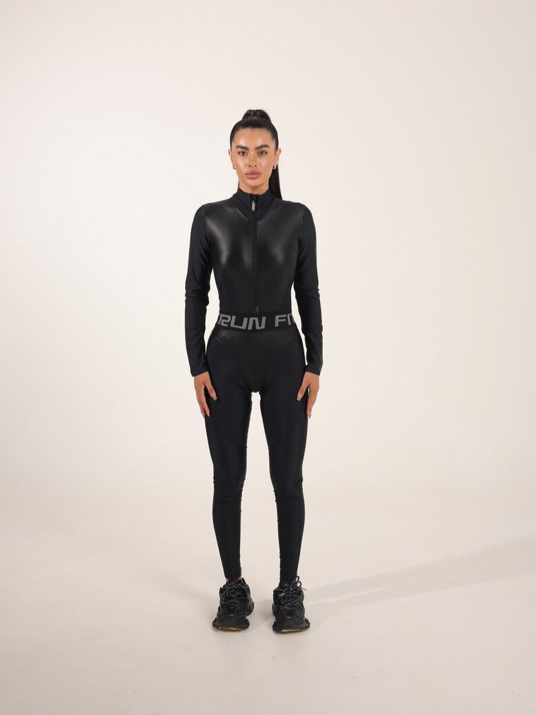 Jumpsuit FITRUN Jumpsuit Super Nuts NICE Long "Black Blaze"