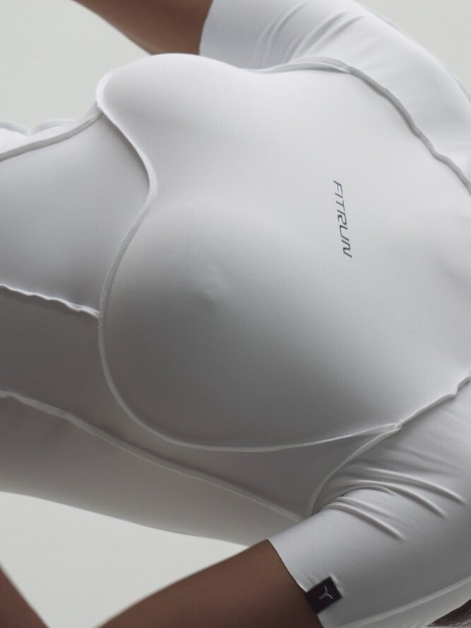 Jumpsuit FITRUN BodySuit Short Versa "White VE"