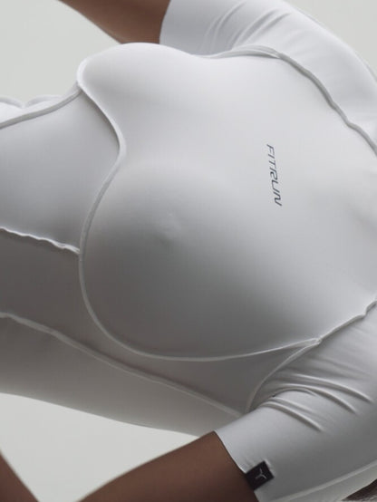 Jumpsuit FITRUN BodySuit Short Versa "White VE"