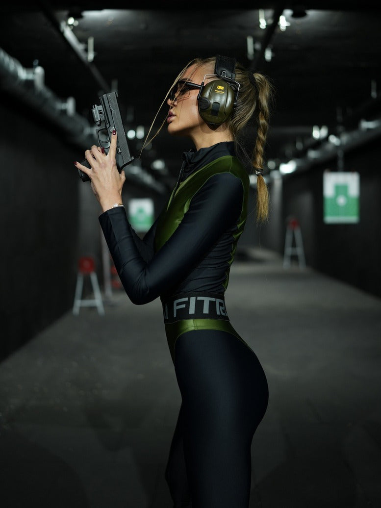 Jumpsuit FITRUN Jumpsuit Super Nuts Long "Olive Blaze"