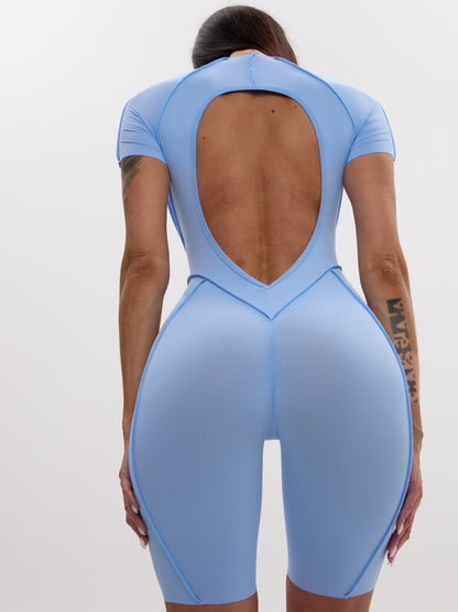 Jumpsuit FITRUN BodySuit Short Versa "Sky VE"