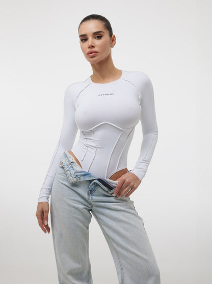 Bodysuit FitRun Body Versa "White VE"