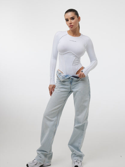 Bodysuit FitRun Body Versa "White VE"