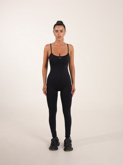 Jumpsuit FITRUN Jumpsuit SKIN Base MEDIUM "Black VE"
