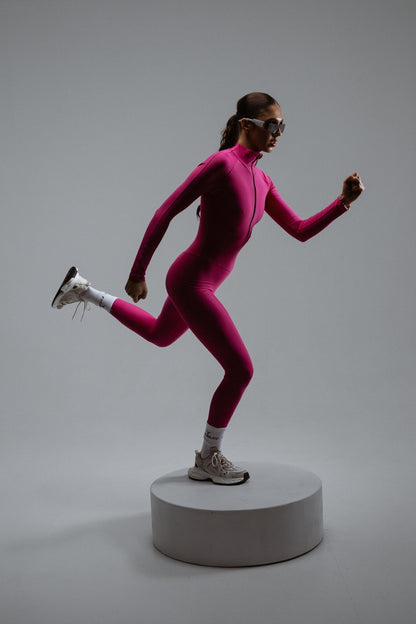Jumpsuit FITRUN Jumpsuit Base Long "Total Rose"