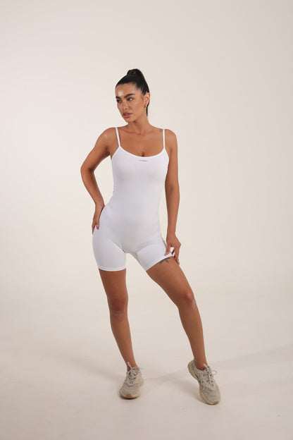 Jumpsuit FITRUN Jumpsuit SKIN Base Short "White VE"