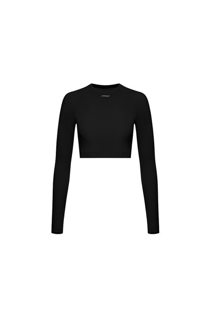 FITRUN Long Sleeve CORE "Black Relief"