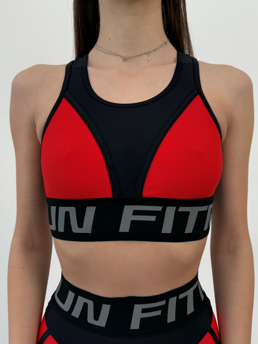 Sports Top FITRUN Top "Red"