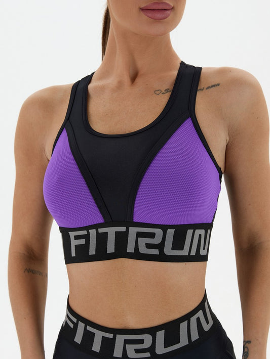 Sports Top FITRUN Top "Purple Relief"