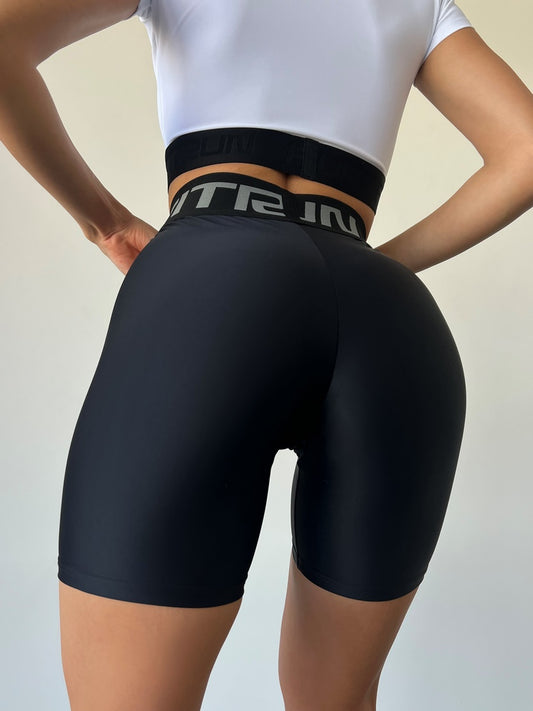 Cycling Short FitRun Cycling Base "Total Black"