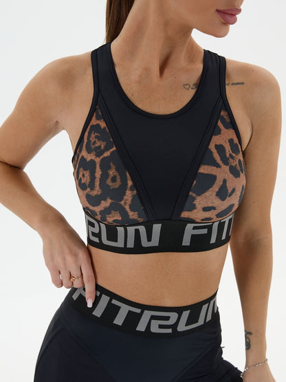 Sports Top FITRUN "Chocolate Leo"