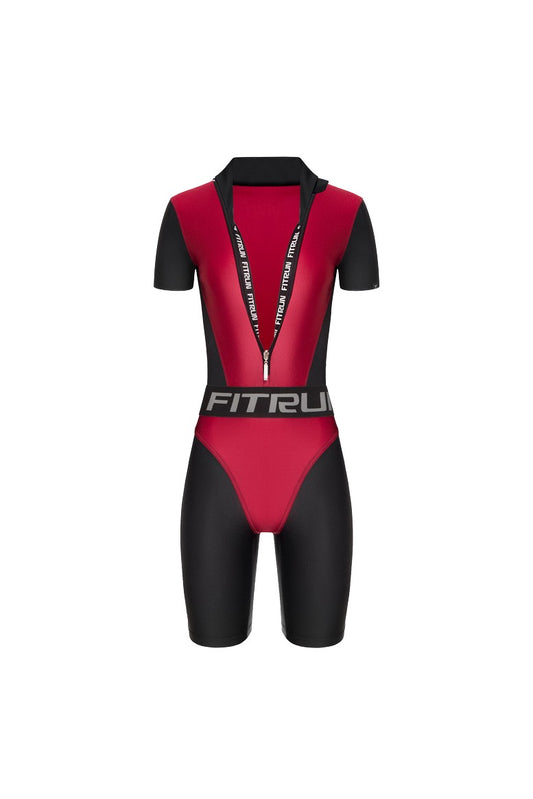 Комбінезон FITRUN Jumpsuit Super Nuts Short "Wine Blaze"