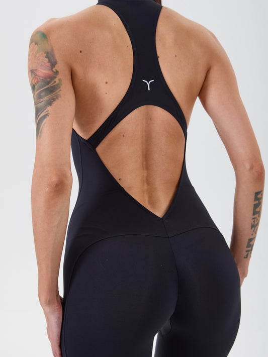 Jumpsuit FITRUN Jumpsuit YOGA MEDIUM "Black VE"