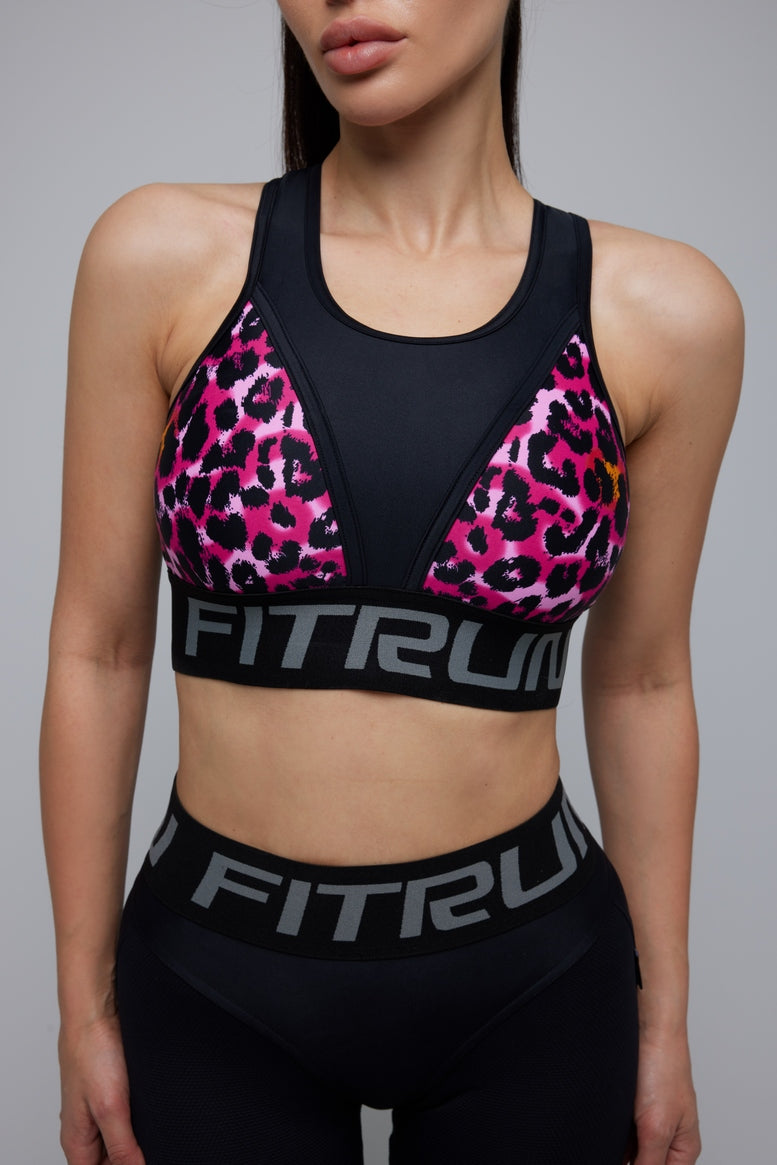 Sports Top FITRUN Top "Leo Pink"