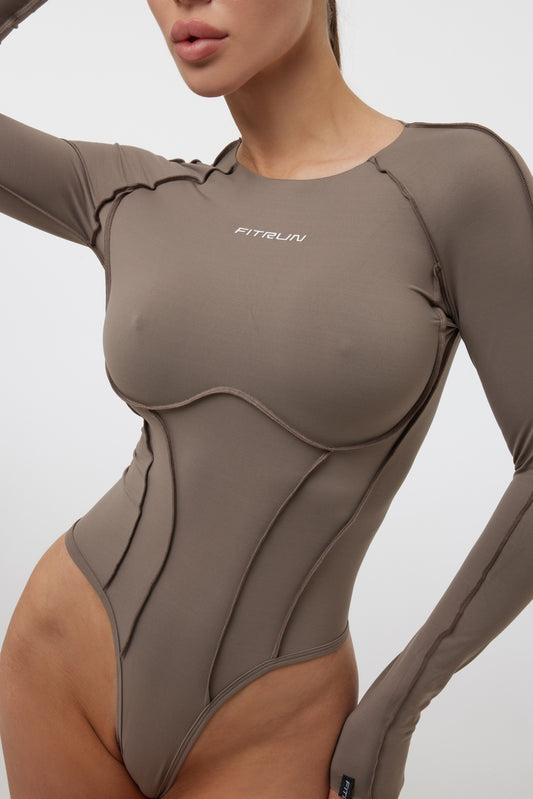 Bodysuit FitRun Body Versa "Sand VE"