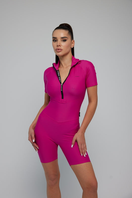 Jumpsuit FITRUN Jumpsuit Base Short "Total Rose"