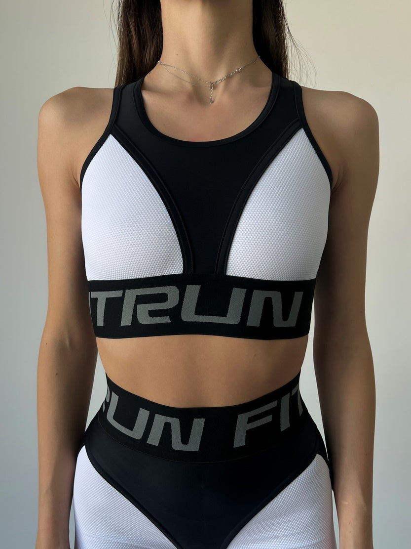 Спортивний Топ FITRUN Top "White Relief"