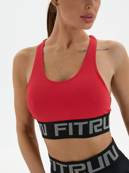 Sports Top FITRUN Top X Brand "Red Relief"