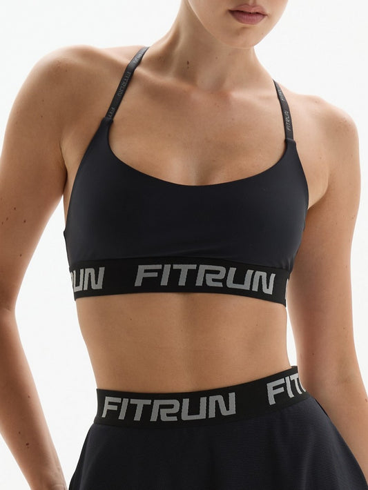 Sports Top FITRUN Top Onera "Total Black"