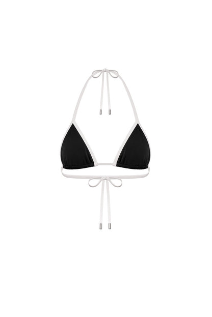 Top FITRUN MALLORCA Triangle Bikini Top "Black"