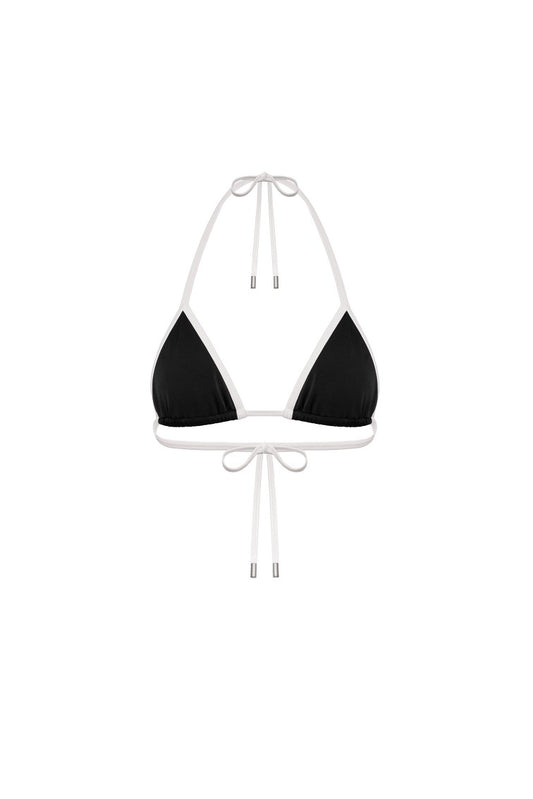 Top FITRUN MALLORCA Triangle Bikini Top "Black"