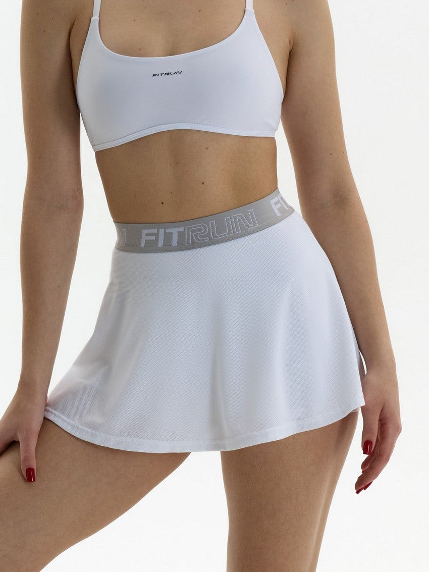 FITRUN Tennis Skort W1 “Total White”