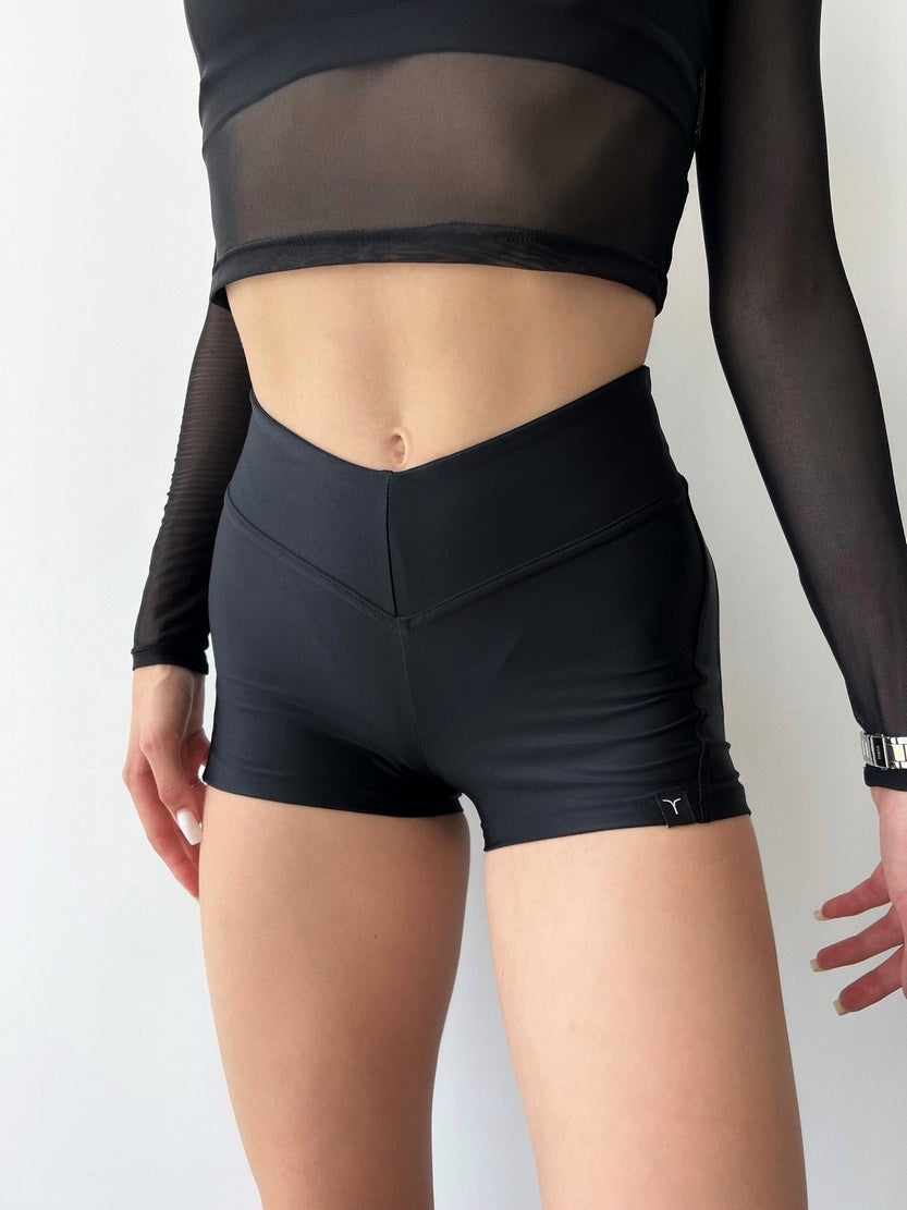 Шорти FITRUN Shorts Motion "Total Black"