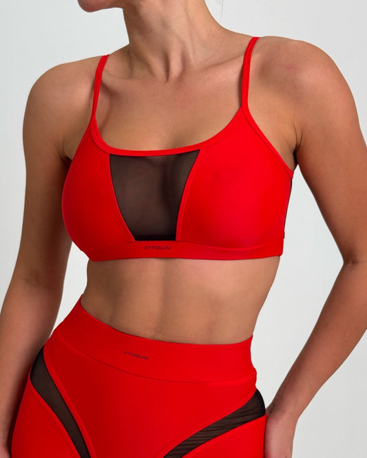 Sports Top FITRUN Top SPIDER EVA "Red"