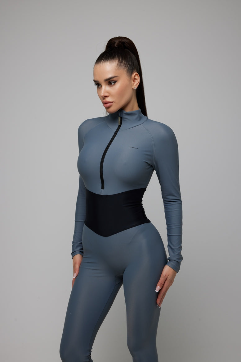 Jumpsuit FITRUN Jumpsuit Base Long "Silver"