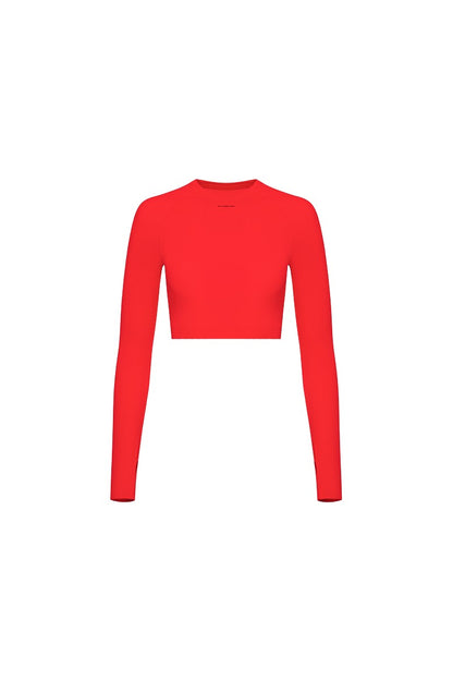 FITRUN Long Sleeve CORE "Red Relief"