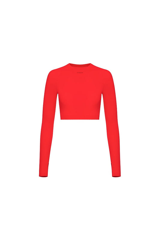 FITRUN Long Sleeve CORE "Red Relief"