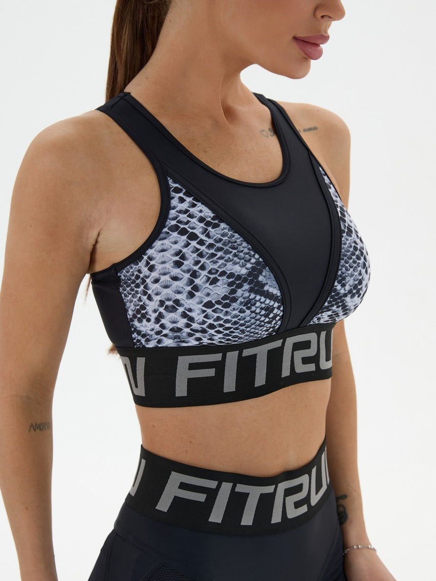 Sports Top FITRUN "White Python"