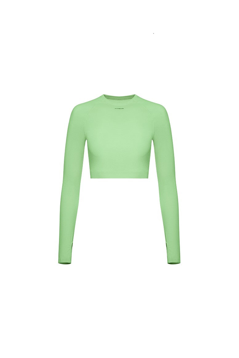 FITRUN Long Sleeve CORE "Avocado Relief"