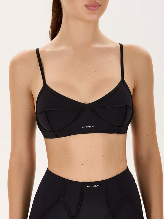 Sports Top FITRUN Top Versa "Black VE"