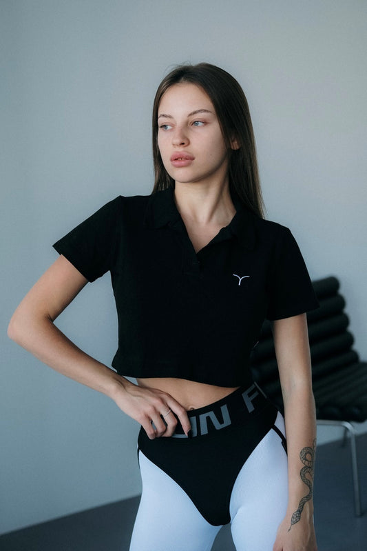 Поло FITRUN Polo Midi "Black"