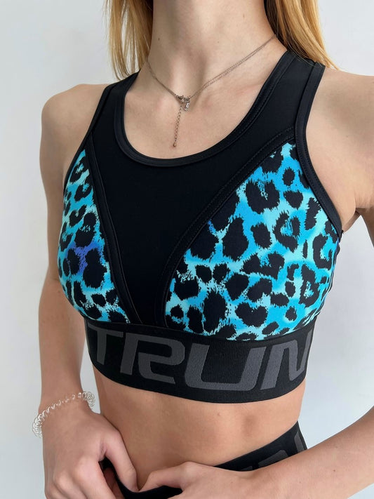 Спортивний Топ FITRUN Top "Leo Blue"