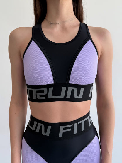 Спортивний Топ FITRUN Top "Lilac Relief"