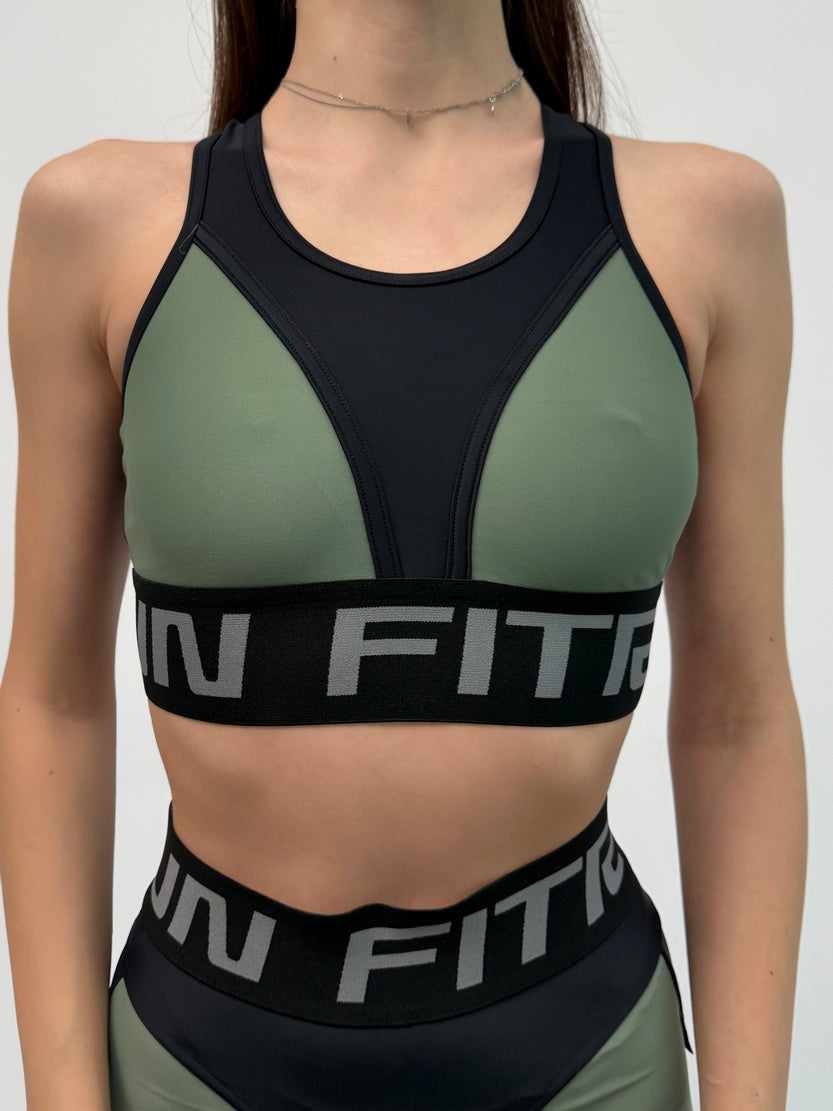 Sports Top FITRUN Top "Olive"
