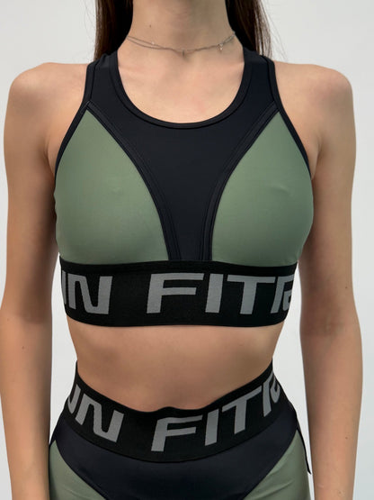Sports Top FITRUN Top "Olive"