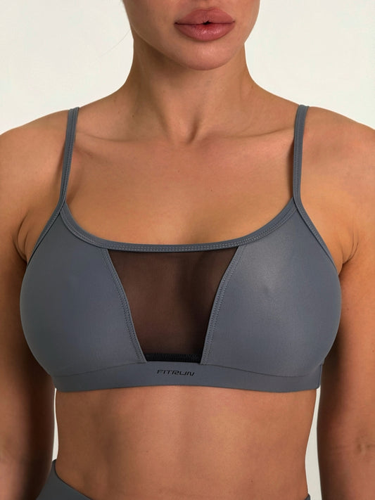 Sports Top FITRUN Top SPIDER EVA "Silver"