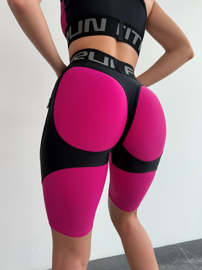 Cycling Short FITRUN Cycling Super Nuts Push-Up "Rose"
