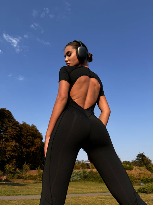 Комбінезон FITRUN BodySuit Medium Versa "Black VE"