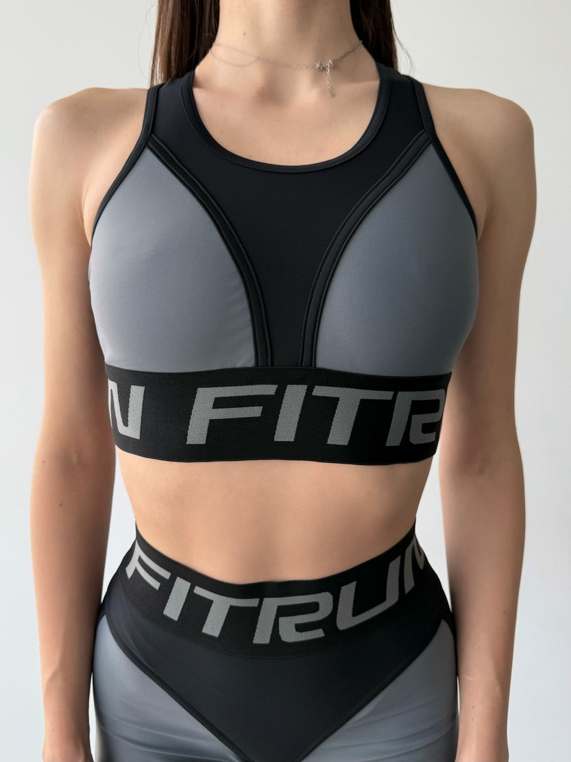 Sports Top FITRUN Top "Silver"