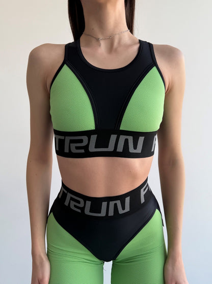 Спортивний Топ FITRUN Top "Avocado Relief"