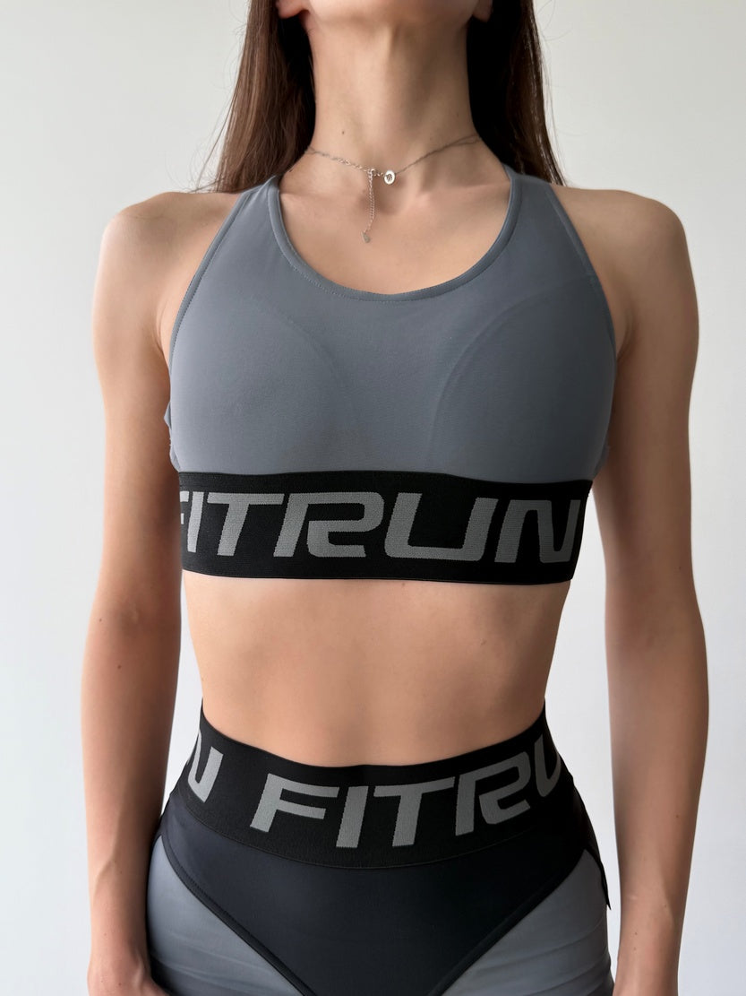 Sports Top FITRUN Top X Brand "Silver"