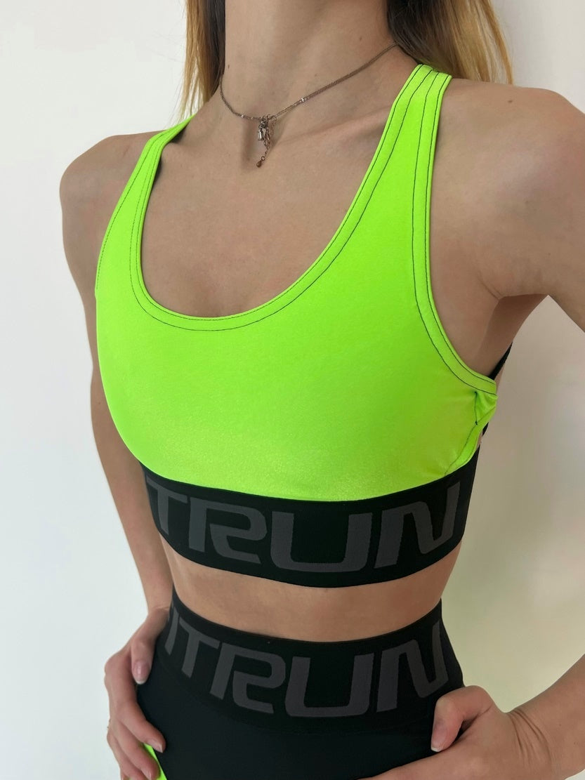 Спортивний Топ FITRUN Top X "Neon Green"