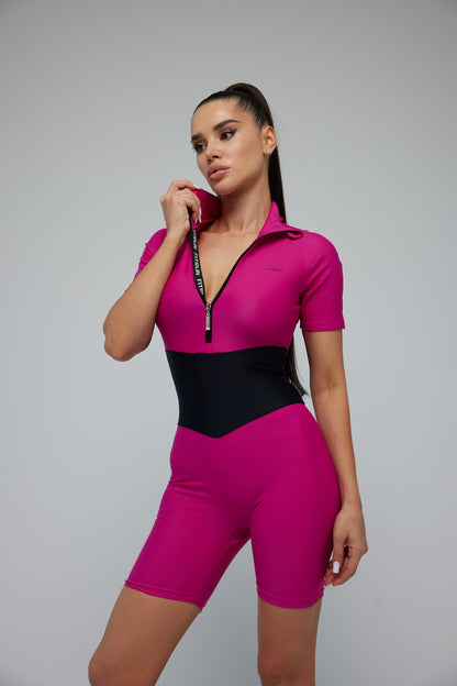 Jumpsuit FITRUN Jumpsuit Base Short "Rose"