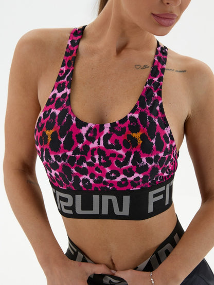 Sports Top FITRUN Top X Brand "Leo Pink"